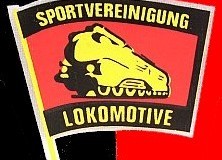 Das Emblem der BSG Lokomotive Gerstungen